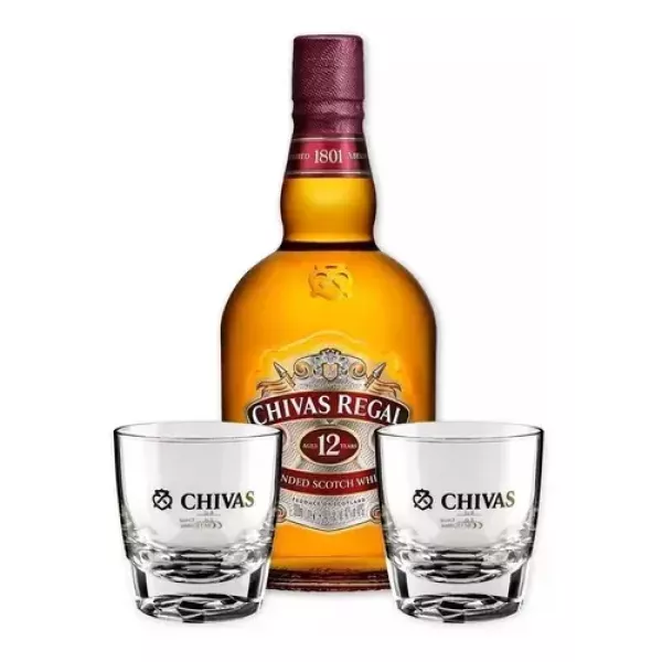 CHIVAS C/2 VASOS
