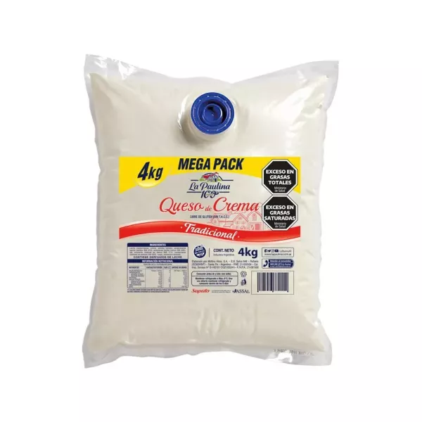 QUESO CREMA PAULINA X 4K
