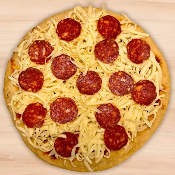 PIZZA PEPPERONI MASA MOLDE