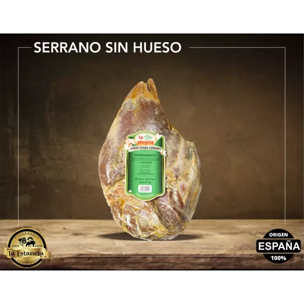JAMON CRUDO ESPAÑOL 12 MESES SIN HUESO 3 TORICOS