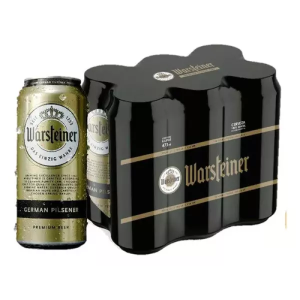 CERVEZA WARSTEINER X 6