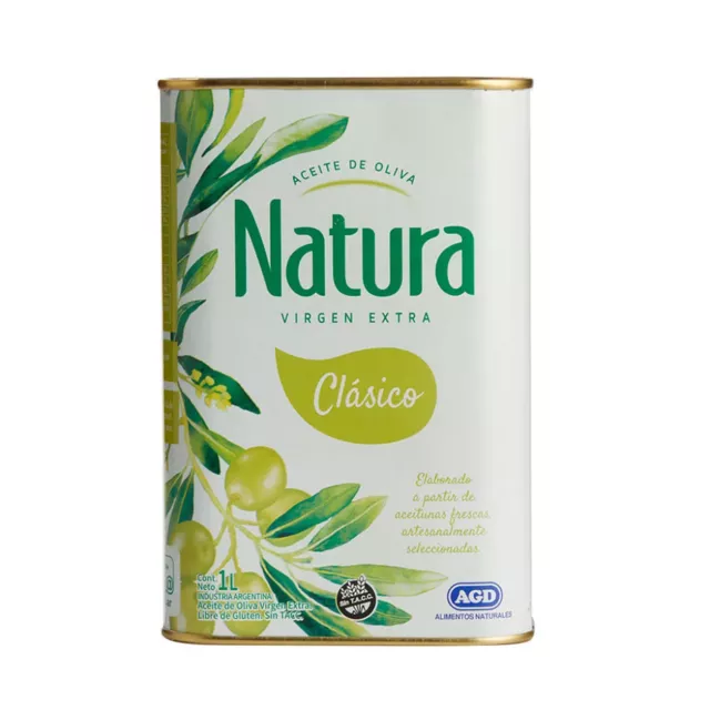 NATURA CLASICO OLIVA X 1L LATA