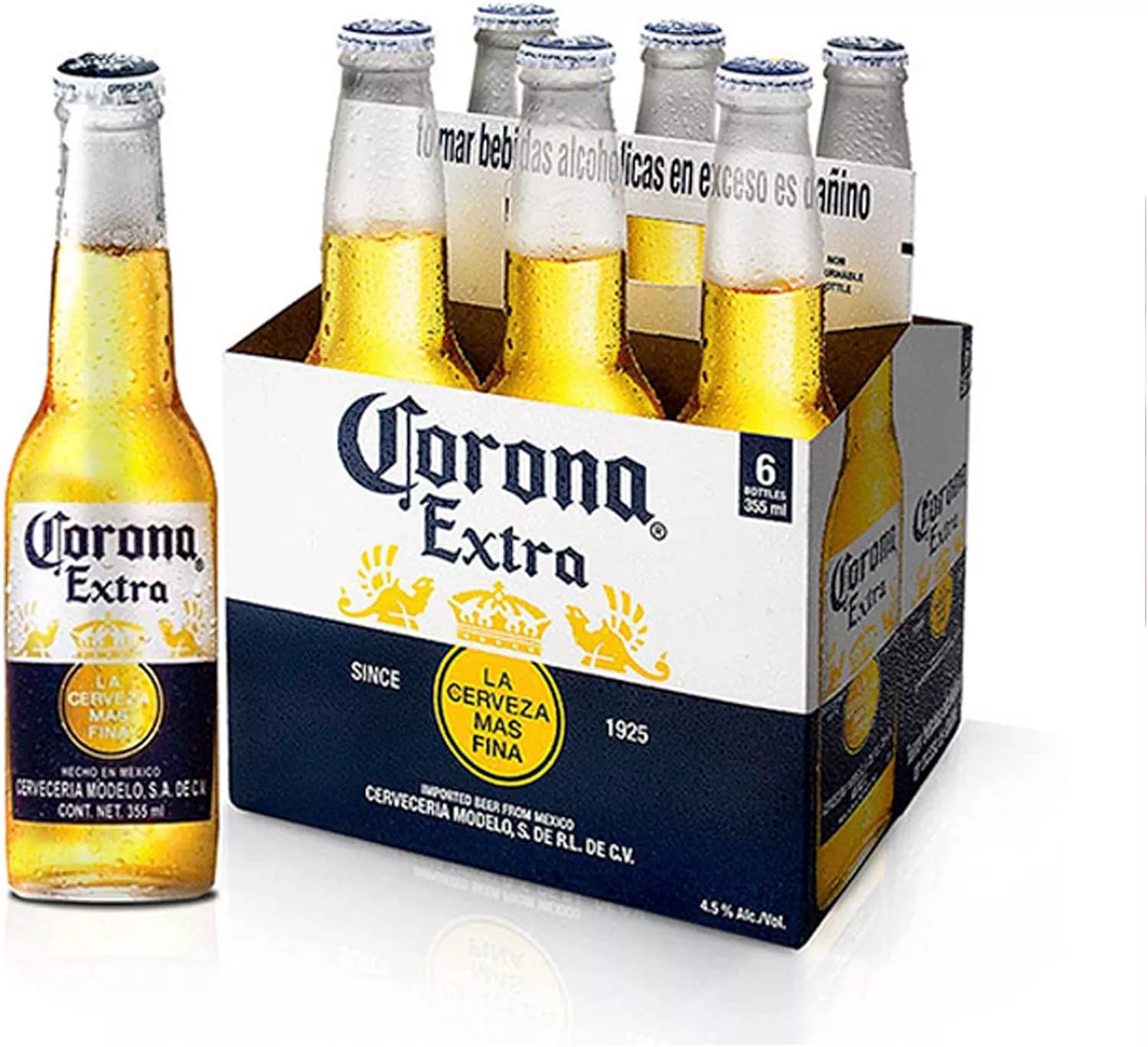 CERVEZA CORONA PACK X 6