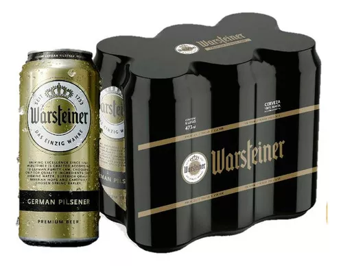 CERVEZA WARSTEINER X 6