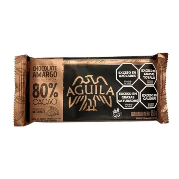 ARCOR AGUILA AMARGO 80 %