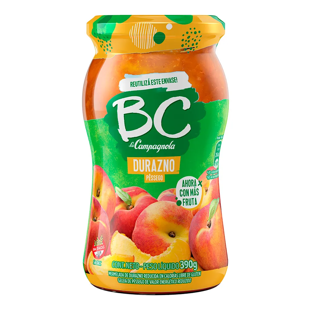 MERMELADA LC BC DURAZNO
