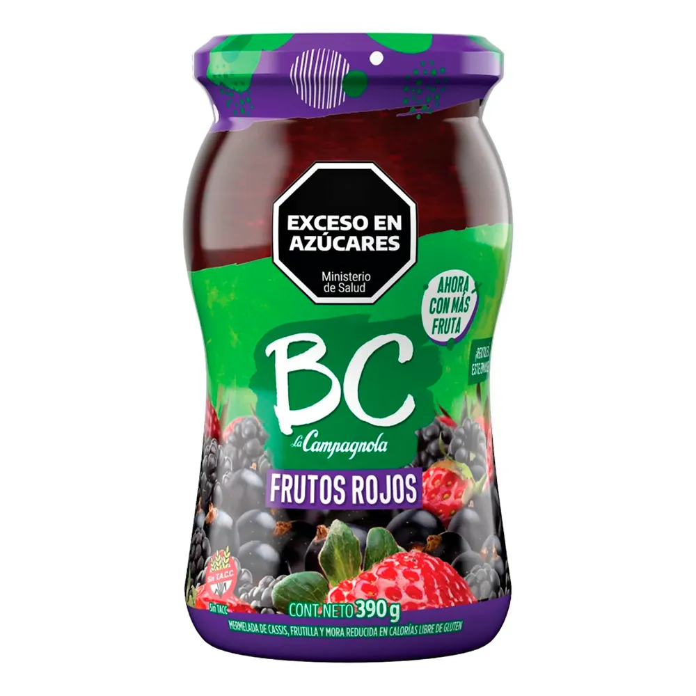 MERMELADA LC BC FRUTOS ROJOS