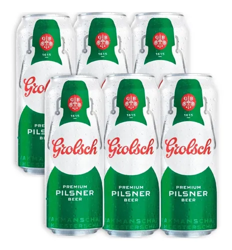 CERVEZA GROLSH PACK X 6